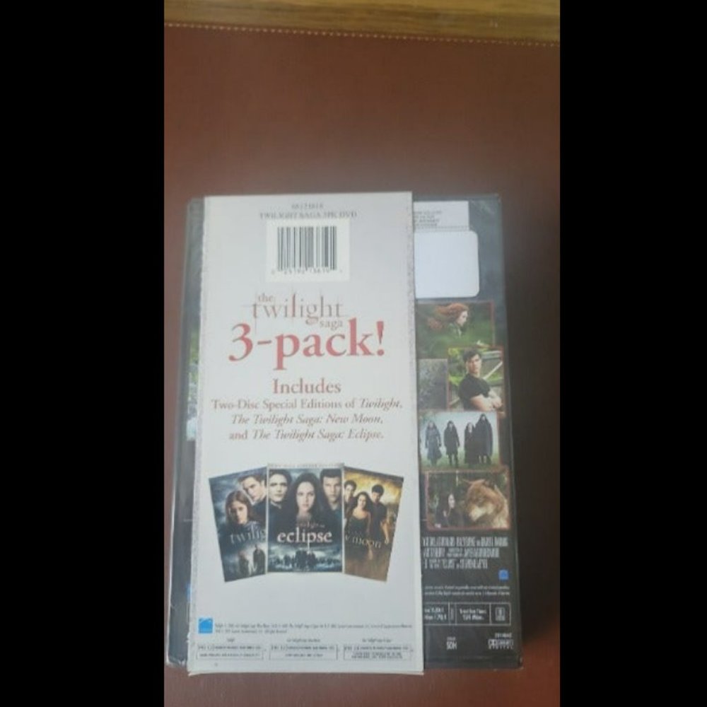 The Twilight Saga 3 Pack (Twilight, New Moon And Eclipse) Twilight Bundle DVD